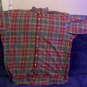 Ralph Lauren - Checkered Long Sleeve Button Down Shirt XL Size